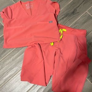 Limited Edition Coral Scrubs